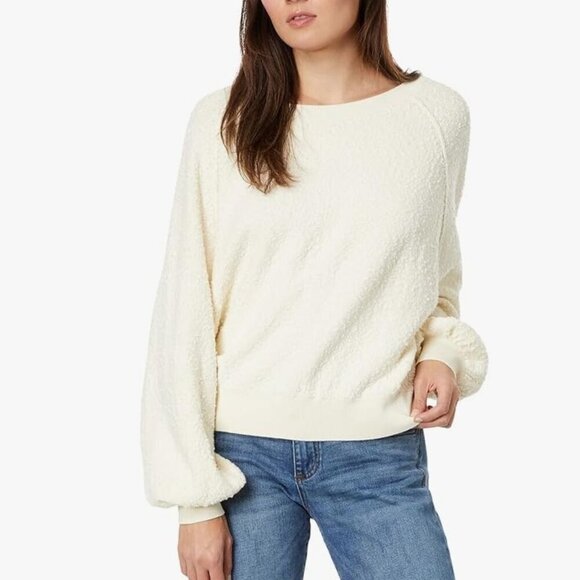 Free People Women's Found My Friend Textured Pullover Oversized Sweater - XS - Picture 1 of 9